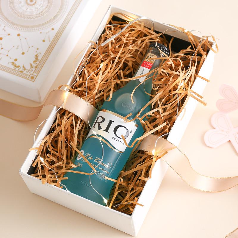 Raffia Paper Shredded Filler for Wedding Favors and Gift Box Decorations