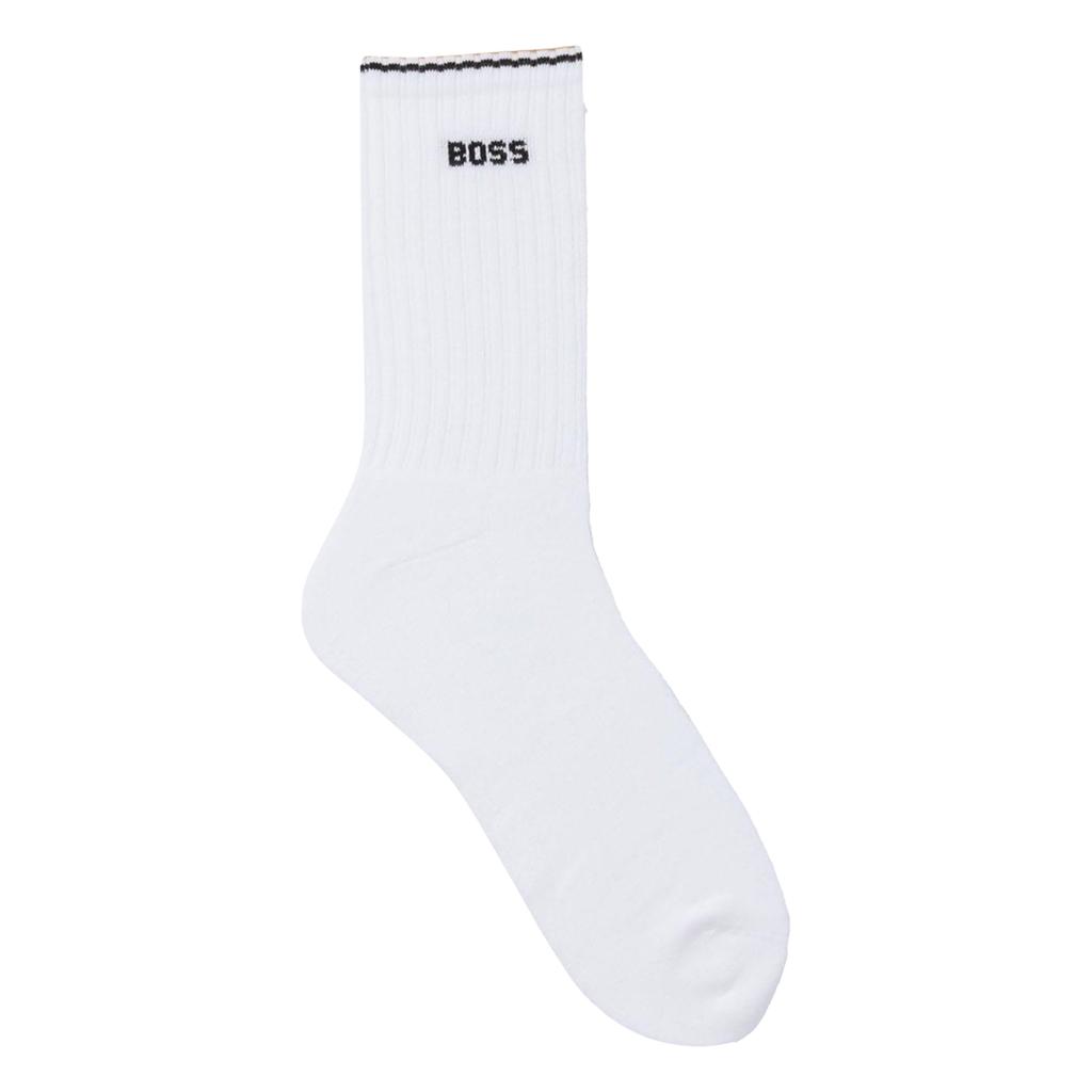 Boss Unisex Adult Logo Socks (Pack of 3)