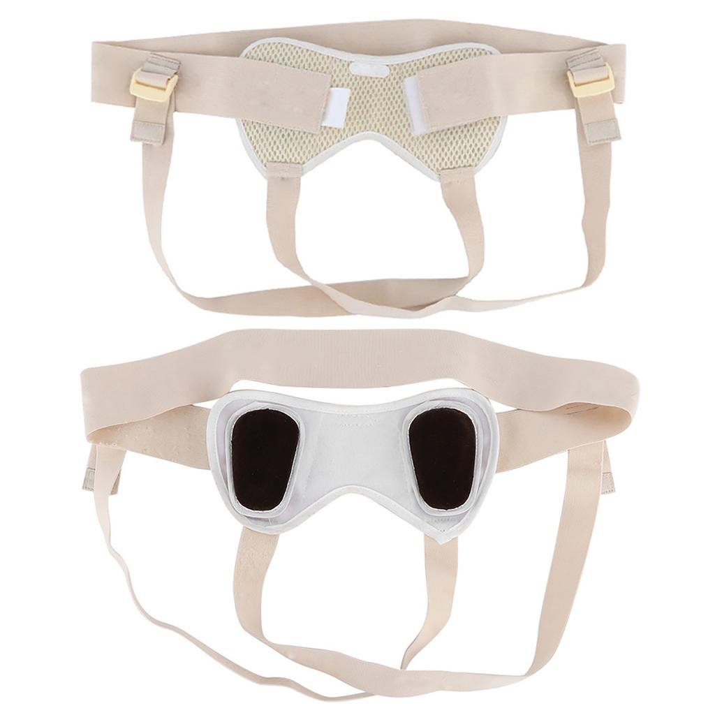 Inguinal Hernia Belt Groin Support Inflatable Hernia Bag for Adult Elderly Large