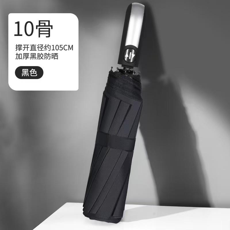 Automatic broken window umbrella wholesale vinyl sunscreen unisex advanced business advertising umbrella can be customized printing LG