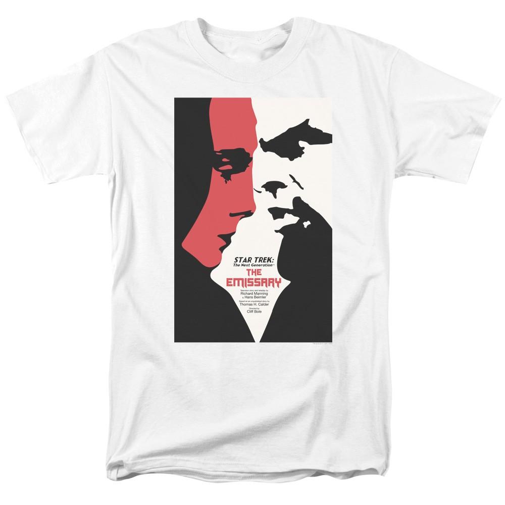 Star Trek - Tng Season 2 Episode 20 - Adult Unisex Short Sleeve T-Shirt - White S