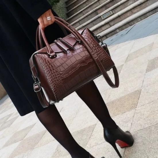 New  Fashion Women's Tote Bag with a Pillow High-quality PU Bag