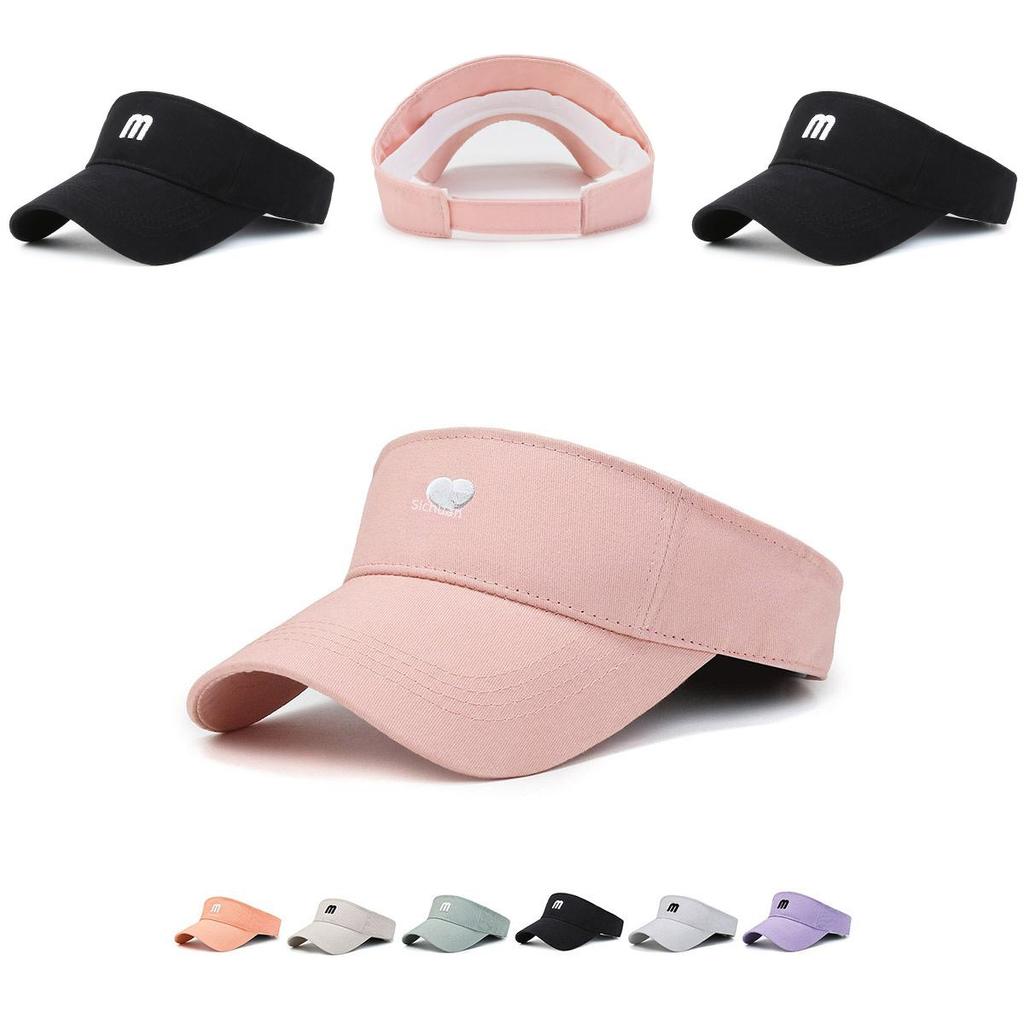 Stylish Summer Sun Protection Cap For Women With Adjustable Fit And Trendy Letter Design