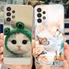 Voor Samsung A13 M13 M23 M33 Galaxy Hoesje Bloemen Vlinder Astronaut Telefoonhoesje Achterkant Zachte Bumper Samsung Galaxy A13 M23 Tas