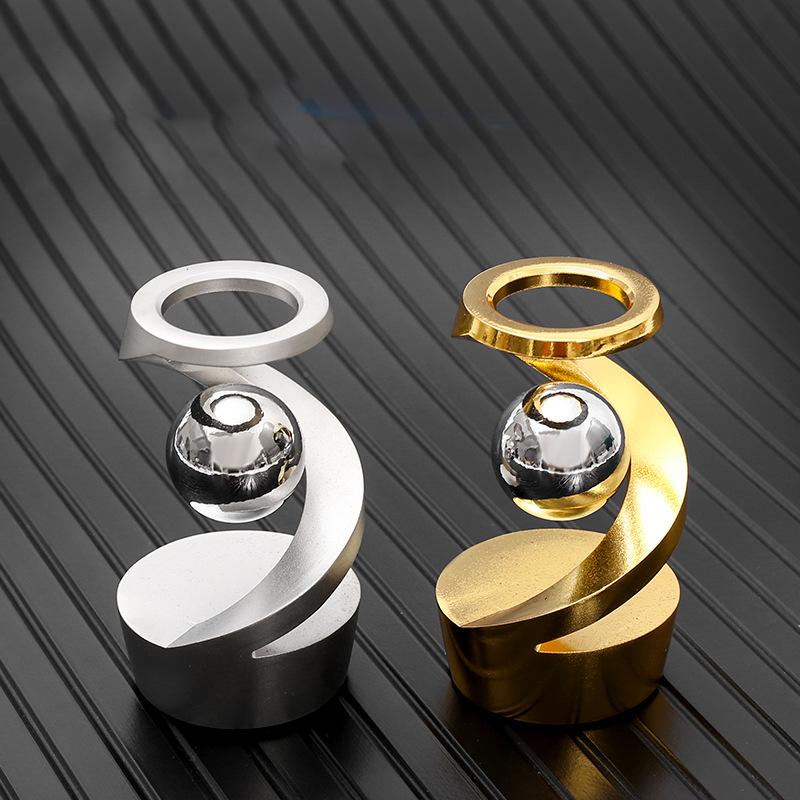 Suspended Metal Spinning Gyro With Visual Effect Stress Easing Focus Tool Adults Kids Decompression Gyroscope Fidget Spinner Toy