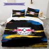 RB Leipzig Pattern Bedding Set Quilt Cover Pillowcase Home Decor Gift (1 * duvet cover + 2 * pillowcase, without core)