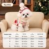 Cozy Striped Faux Mink Sweater for Small/Medium Dogs & Cats - Autumn/Winter Pet Apparel