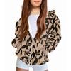 Kinder Mode Bedrucktes Langarm Kapuzensweatshirt Mädchen Hoodie Jacke