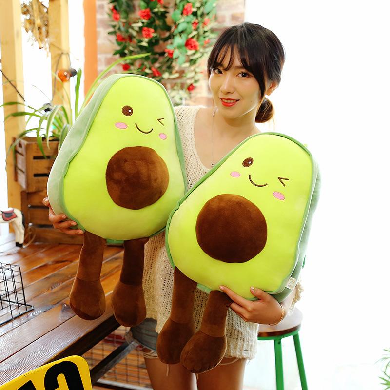 New Avocado Doll Plush Toy Girls Sleeping Pillow Large Rag Doll Children's Doll Gift