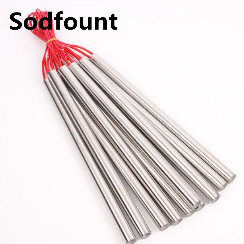 2pcs AC 220V 400W Stainless Steel Tube Heat Cartridge Heater 10mm X 150mm Electricity Generation