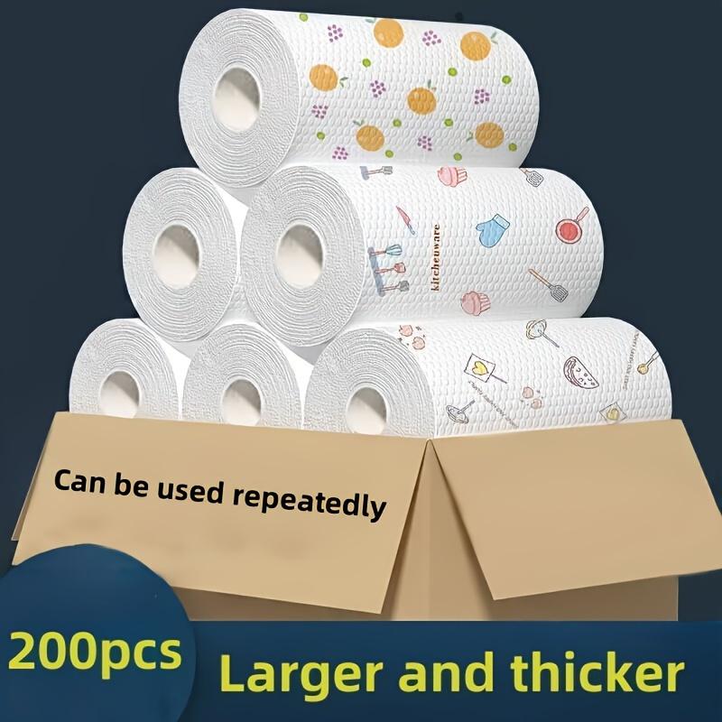 200 reusable kitchen towels-durable, non-stick and easy to clean for all household needs, And Easy to Clean,Suitable for Kitchen
