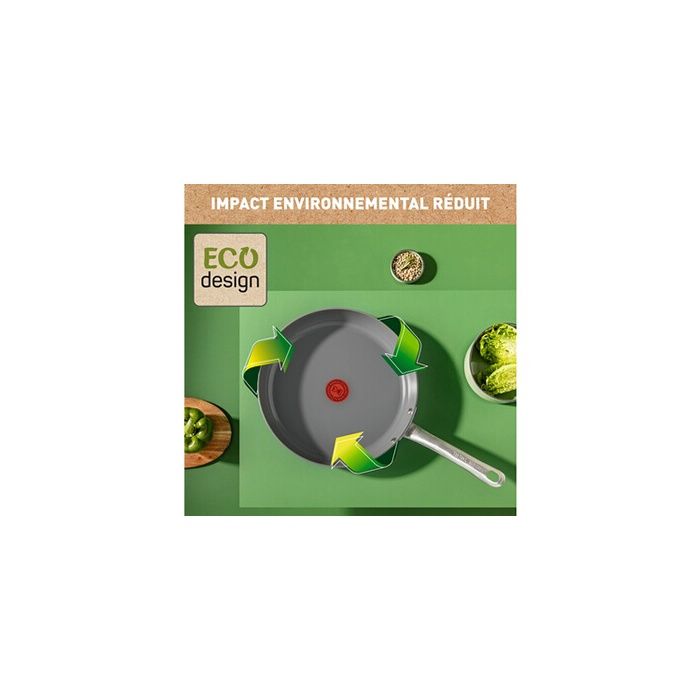 Tefal Poêle Renew+ C4240653 28 cm Noir - 3168430347724