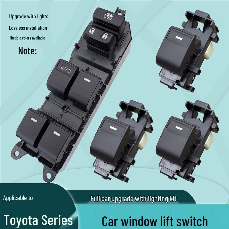 

Toyota Camry Power Window Switch with LED Upgrade (Part: 84820-06100) Electric