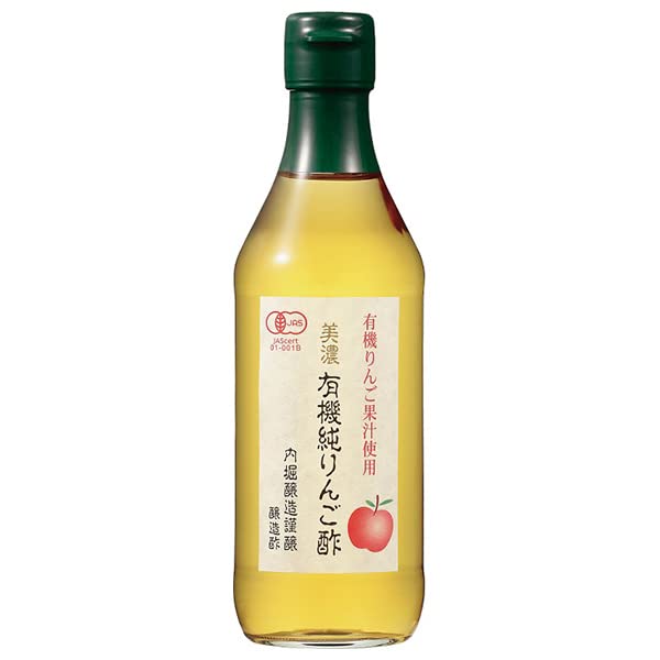 

Uchibori Brewing Mino Organic Pure Apple Vinegar 360ml bottles x 6 bottles x (2 cases)