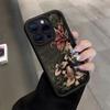 High End Lily Print Phone Case Suitable for iPhone 17 16 15 14 13 12 11 Pro/Max/Plus Anti Drop and Shockproof Back Cover