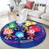 The Fixies Round Area Rug Carpet Rug For Living Room Bedroom Sofa Playroom Decor Nonslip Floor Mat