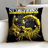 Classic Band Scorpions Cushion Cover Soft  EasyWash Pillow Case  Versatile for Couch Bed Travel and Office