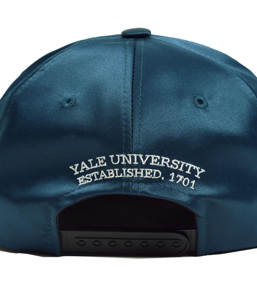 YALE 1882 Football Champions Satin Snap Cap_Green