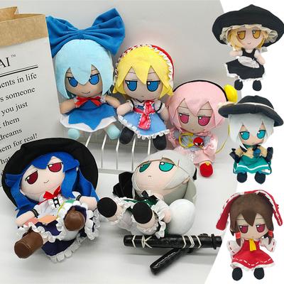 TouHou Project Dymová plyšová hračka Fumo Zapečatený klub Lolita Plnená bábika Hakurei Reimu Komeiji Koishi Saigyouji Yuyuko Plyšová figúrka