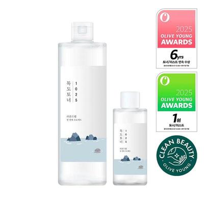 1025 Dokdo Toner 500ml Special Set (+100ml) – Deep Hydration & Mild Exfoliating Toner