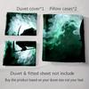Dark, Ghostly, Silhouette Bedding Duvet Cover Sets Duvet Covers Pillowcases Gifts (1 * Duvet Cover 2 * Pillowcases, Without Duvet Insert)