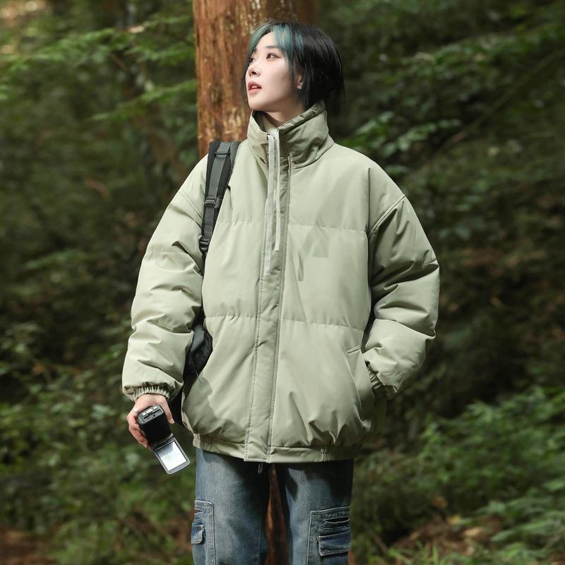 

Stand-up Collar Padded Clothes Are The Same for Men and Women. Winter Down Padded Jackets Are Loose and Thickened Padded Clothes. Couples 4XL