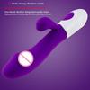 Silicone G Spot Dildo Rabbit Vibrator Dual Vibration 10 Speeds Female Vagina Clitoris Massager Adult Sex Toys For Women