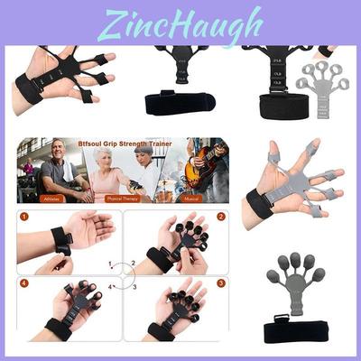 Silicone 5 Finger Exercise Tool For Hand And Finger Strengthening