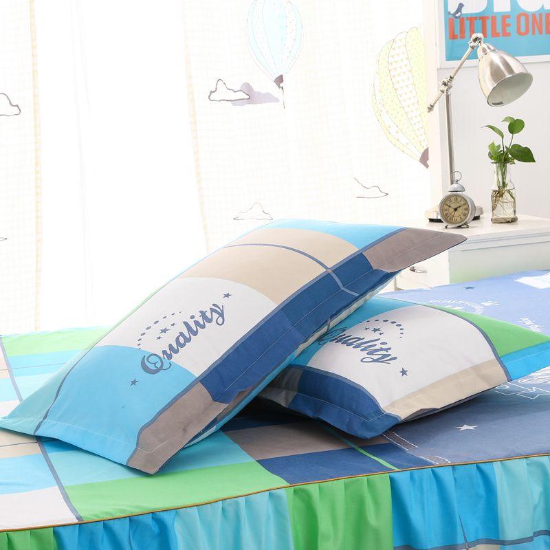 1 Pair of Pillowcases, Skin-friendly Brushed High-count High-density Pillowcase, All-season Universal, Easy To Clean, Does Not Contain Pillowcase