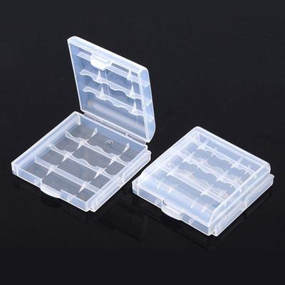 Battery Storage Box 4/24 Slots AA Battery Storage Case Holder Battery Organizer Case Transparen U4S5