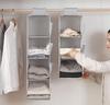 Hongmeru Hanging Storage Closet Storage Hanging Storage Washable and Easy Installation Hanging Storage Clothes Rack Underwear Socks Hat Storage Closet