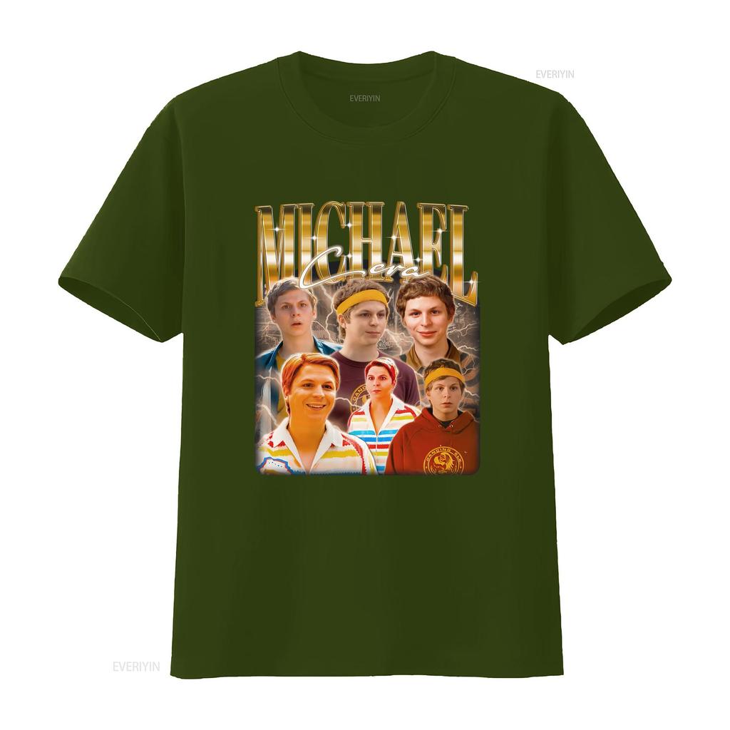 Michael Cera T Shirt Homage Austin Canadian Actor Vintage Retro Bootleg Merch Fans Vintage Fashion