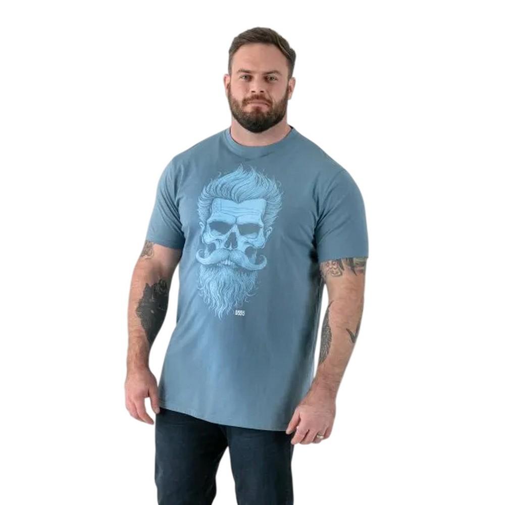 Duke Mens Miller D555 Bearded Skull Kingsize T-Shirt