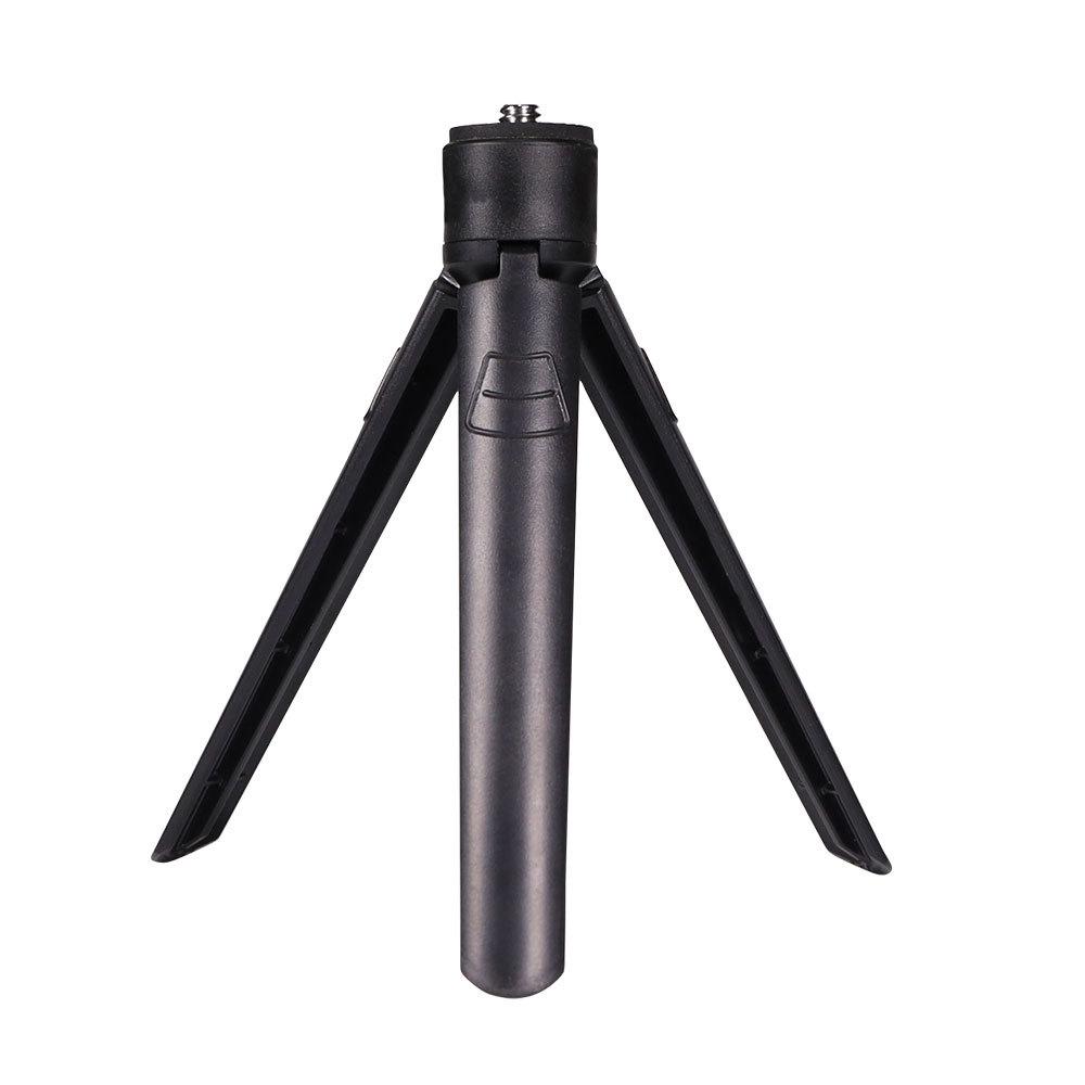 1/4 Screw Desktop Stand Lightweight Camping Lamp Bracket Foldable Camping Light Tripod Outdoor Camping Equipment