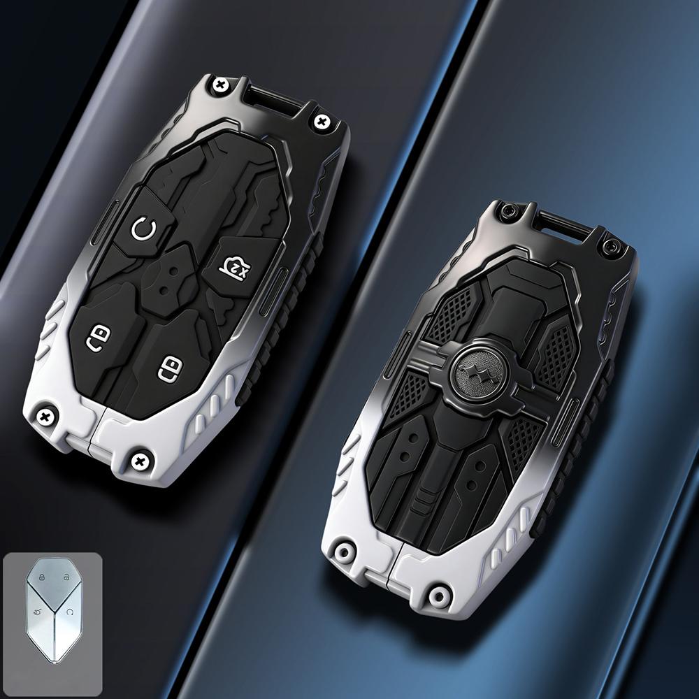 

Zinc Alloy Car Remote Key Protection Cover For Equations Leopard 5 Leopard 8 Leopard 3 Key Case Shell Accessories
