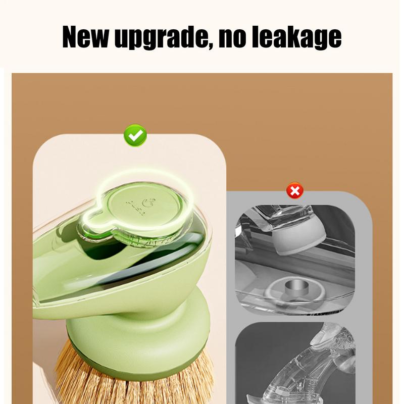 Geschirrspüler mit Seifenspender Utensilien Spülbürste Seifenspender Spülbürste Handbürste Spülbürste für Küchenutensilien und