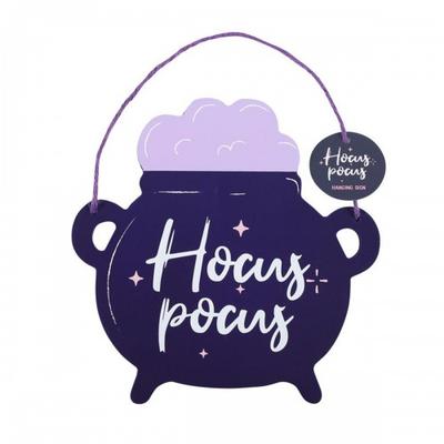 Wiszący znak kociołka Hocus Pocus