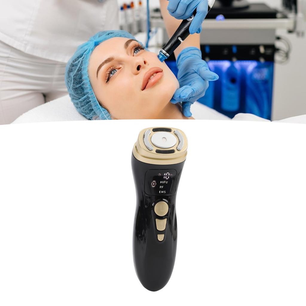 Facial Machine RF Microcurrent Beauty Device Anti Aging Skin Care Equipment for Home Use