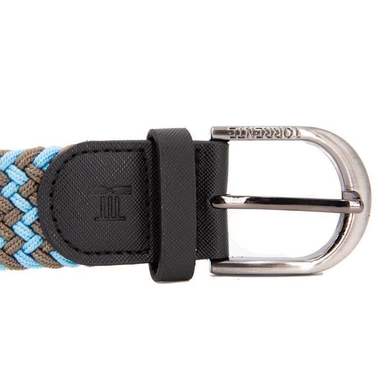 Ceinture tressée en tissu Homme TORRENTE