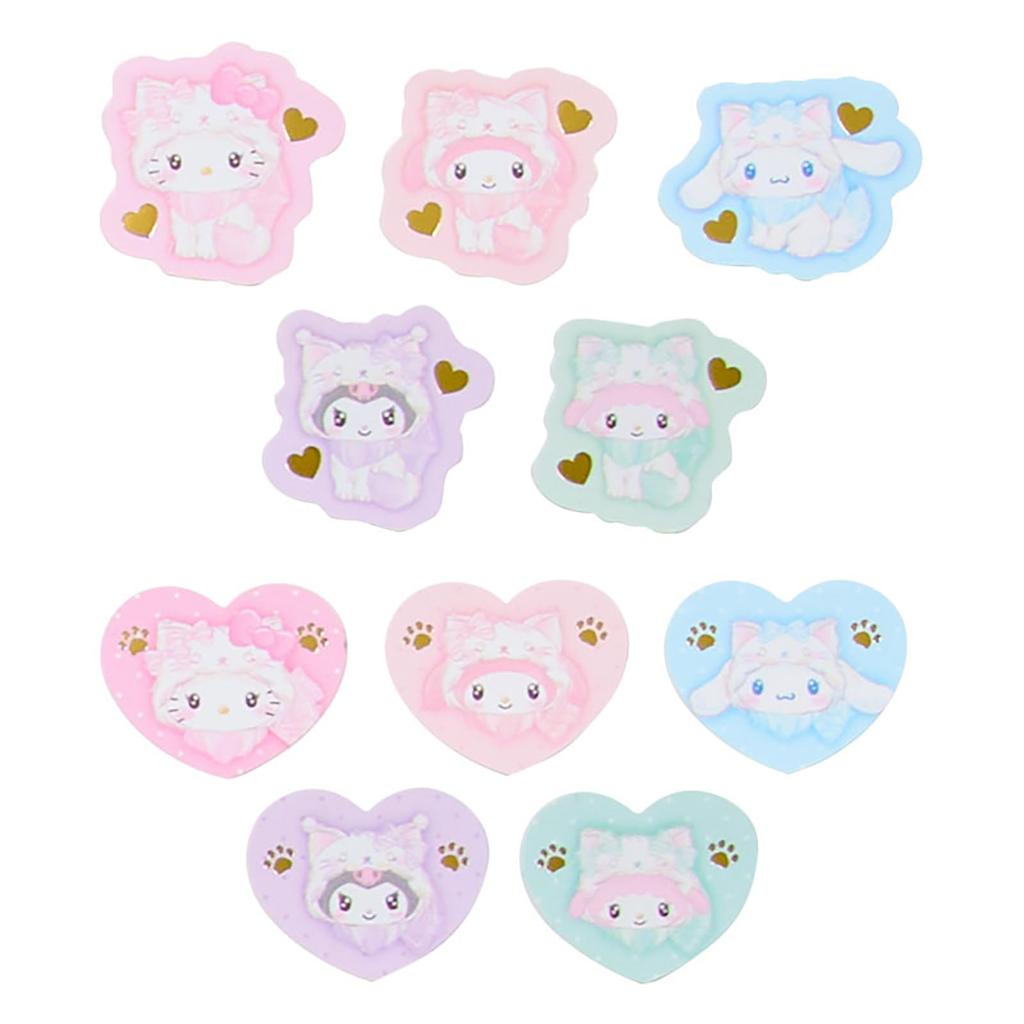 Sanrio Sticker Set Sanrio Ages 3 and 685992 (Milky Kitten) Characters, Up,
