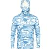 Men's Hooded Fishing Jacket with a Mask, Breathable Sportswear, Outdoor Activity Long-sleeved Fisherman's Outfit
