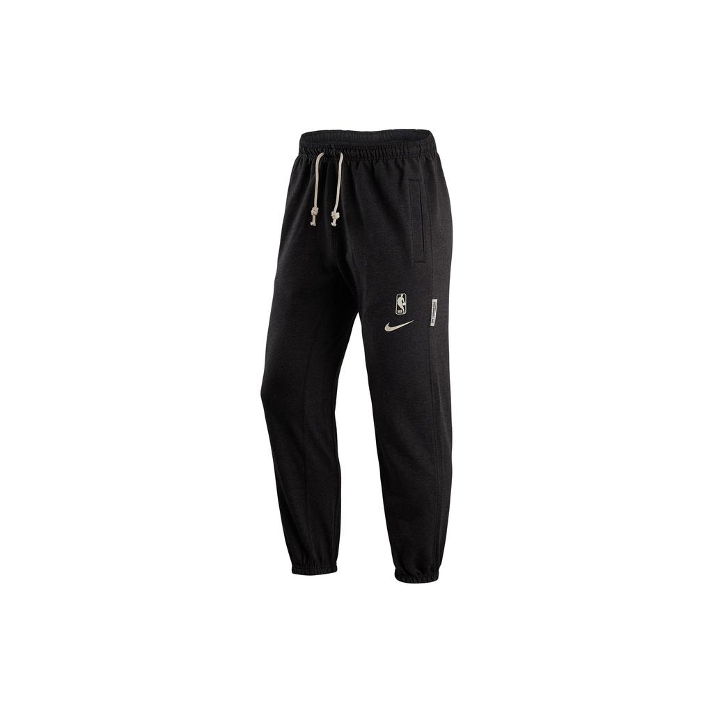 Nike x NBA Los Angeles Lakers Drawstring Knit Sweatpants Men Bottoms Grey Black DR2169-264