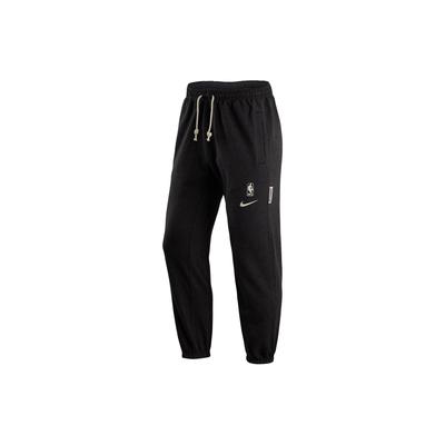 X NBA Los Angeles Lakers Calças de Moletom de Tricô com Cordão Masculino Parte Inferior Cinza Preto DR2169-264