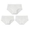 Ersan Women's 7A Antibacterial Low-Waist Briefs (3-Pack)