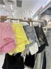 Summer 2026 American Pink Ripped Denim Shorts - Korean Style Wide-Leg A-line Hot Pants