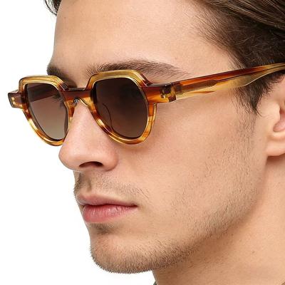 Summer High-end Acetate Sunglasses Women Sun Protection UV400 Sunglasses Men Tourist Driving Sunglasses  Prescription