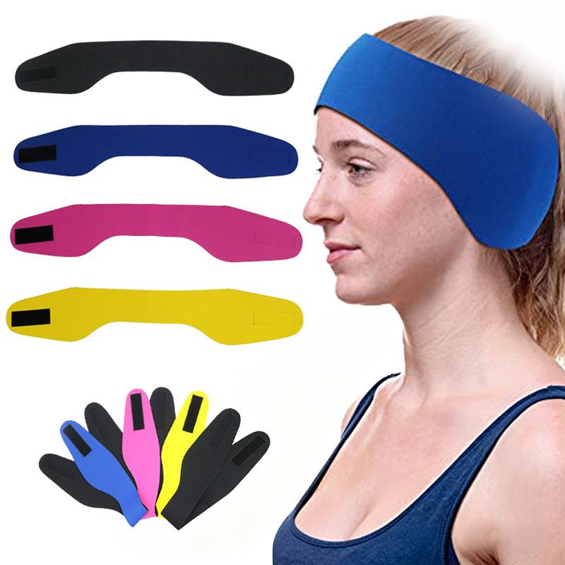 Adjustable Swimming Ear Band Neoprene Waterproof Diving Headband Soft Multiple Colors Earplug Water Sports