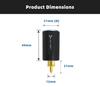 Cliff Top Hella (DIN) to standard cigarette lighter adapter