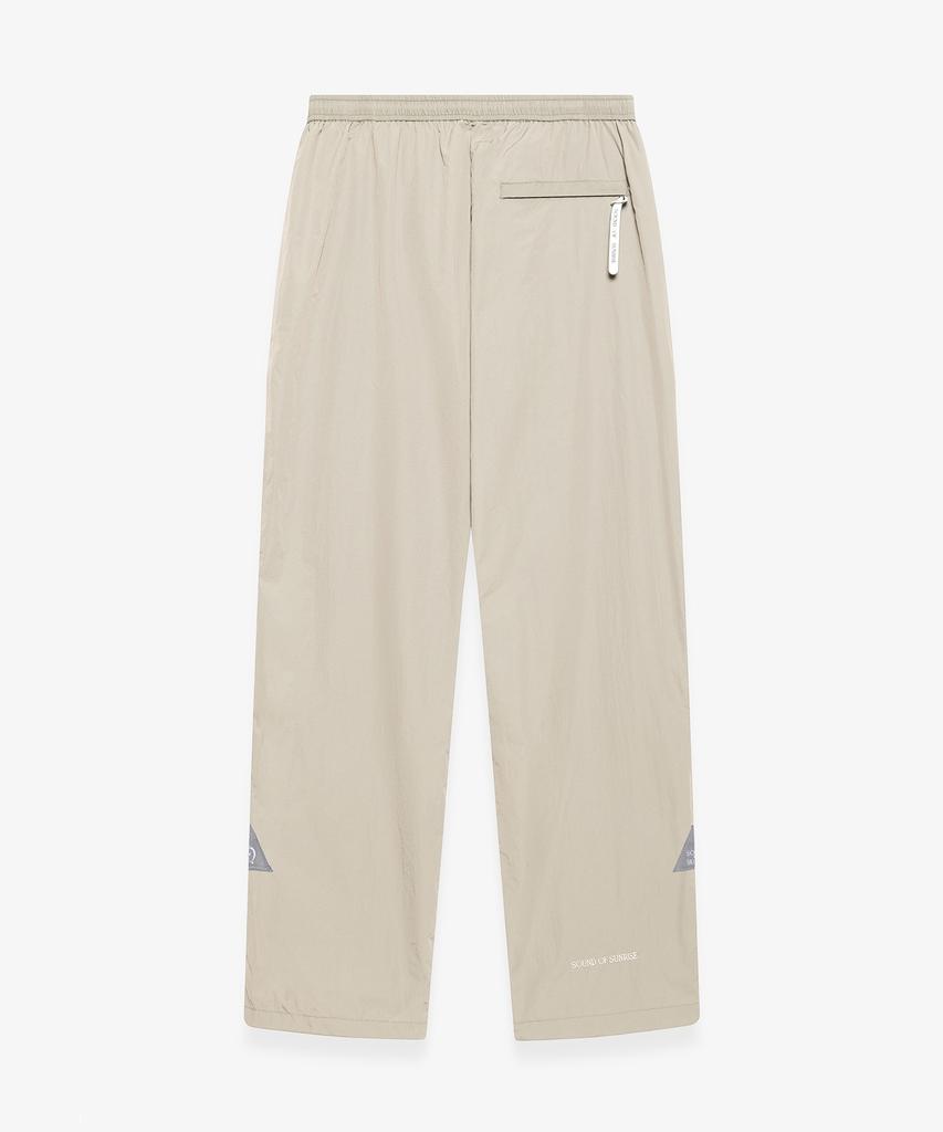 Saundeuobeuseonlaijeu Nylon Taffeta Pants Beige