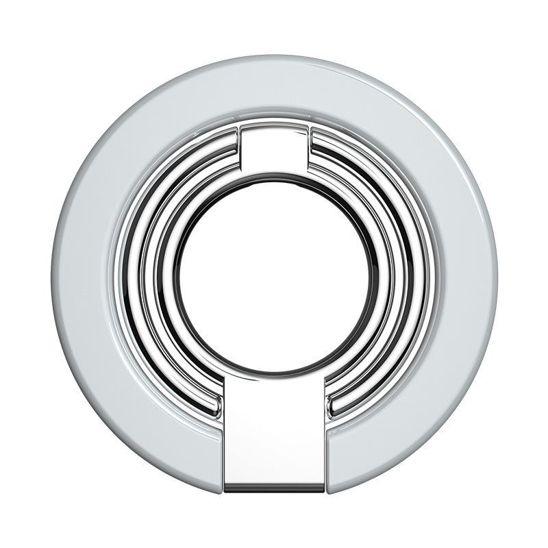 Magsafe Magnetic Mobile Phone Ring Holder Metal Free Paste Suitable for Apple, Alloy Material белый